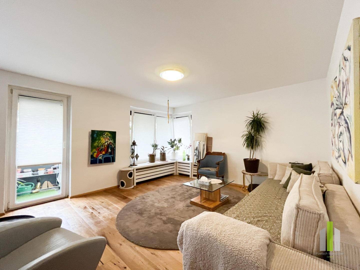 Stylish Apartment with Balcony and Parquet Flooring