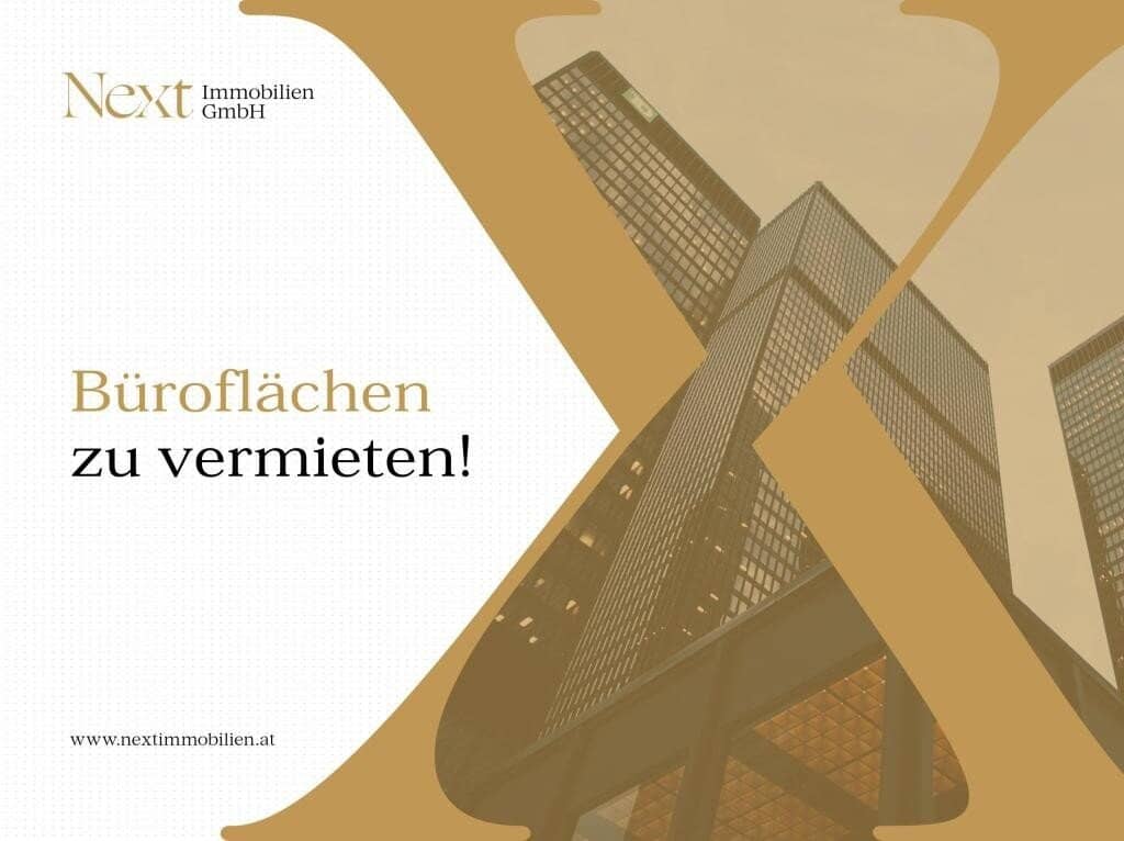 Office spaces from 750 m² up to about 5,300 m² for rent in Linzer Zentrum
