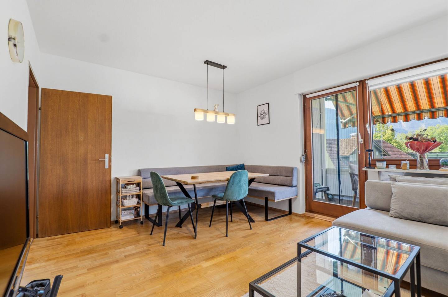 Wohnung mit Balkon und Grünblick