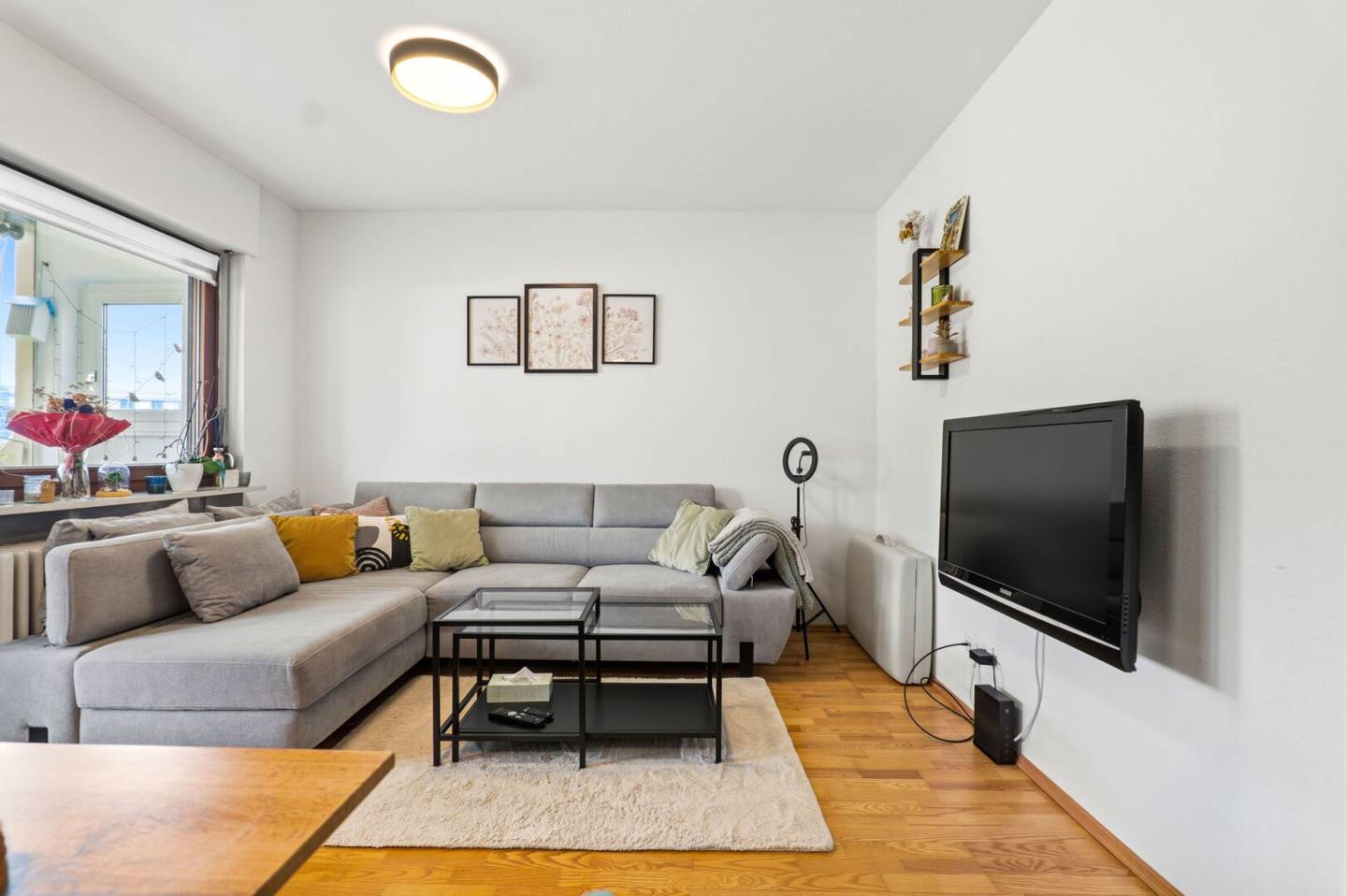 Wohnung mit Balkon und Grünblick