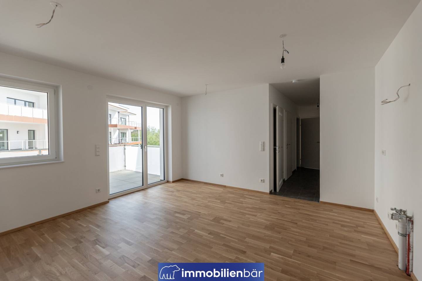 Neubauwohnung mit Balkon und Kellerabteil in Pupping