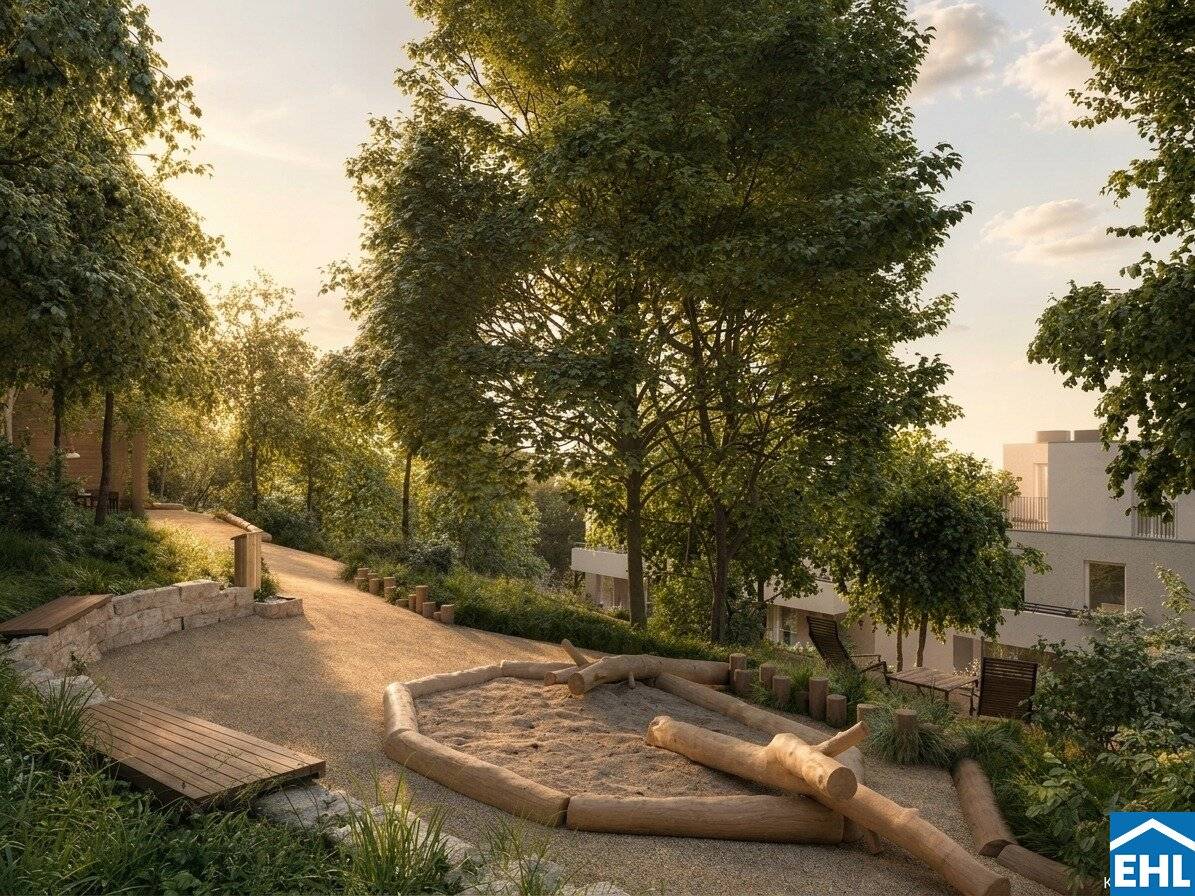 Neubauwohnung mit Garten in sonniger Hanglage