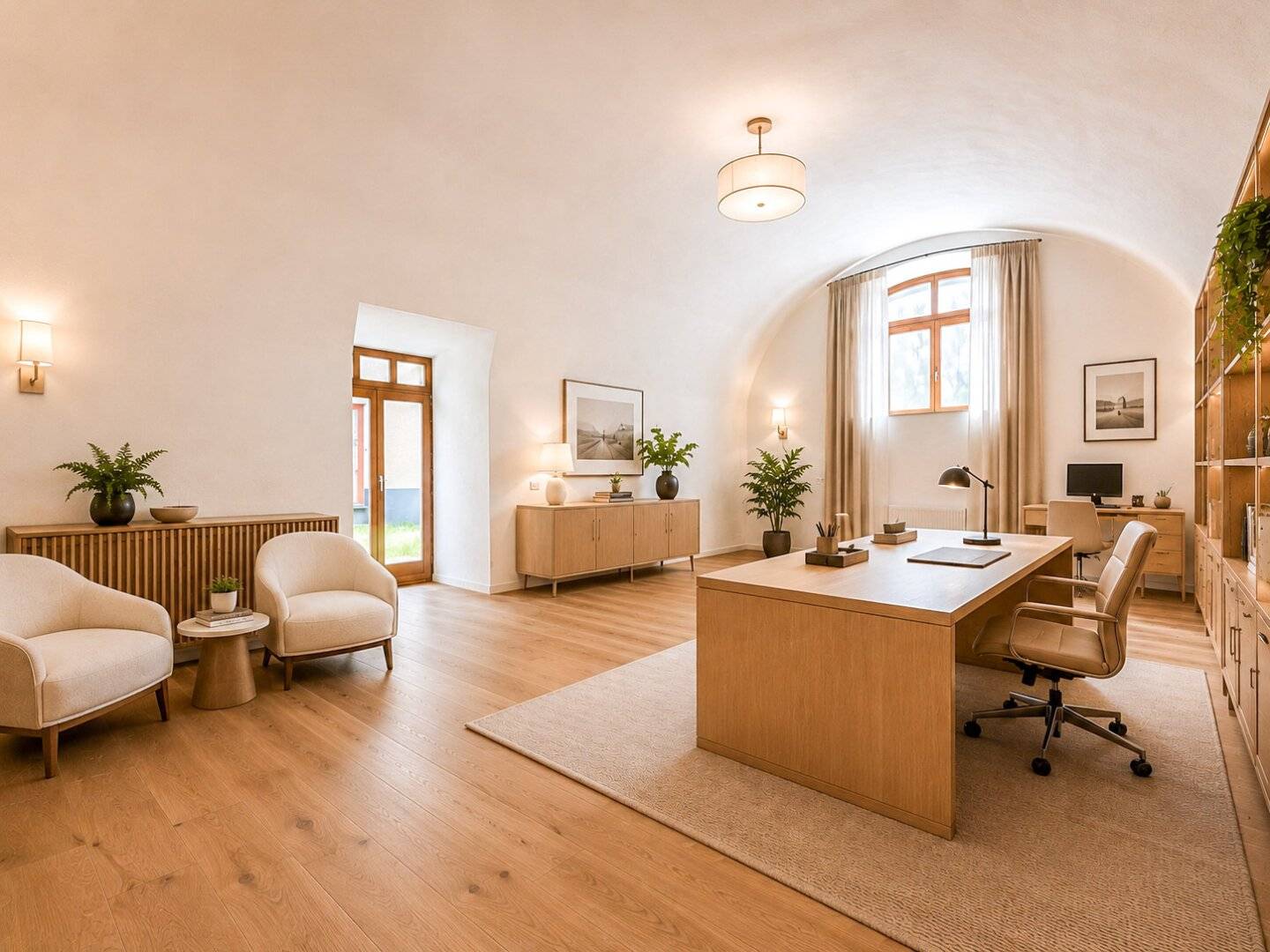 Maisonettewohnung mit Atelier und Balkon in der Altstadt