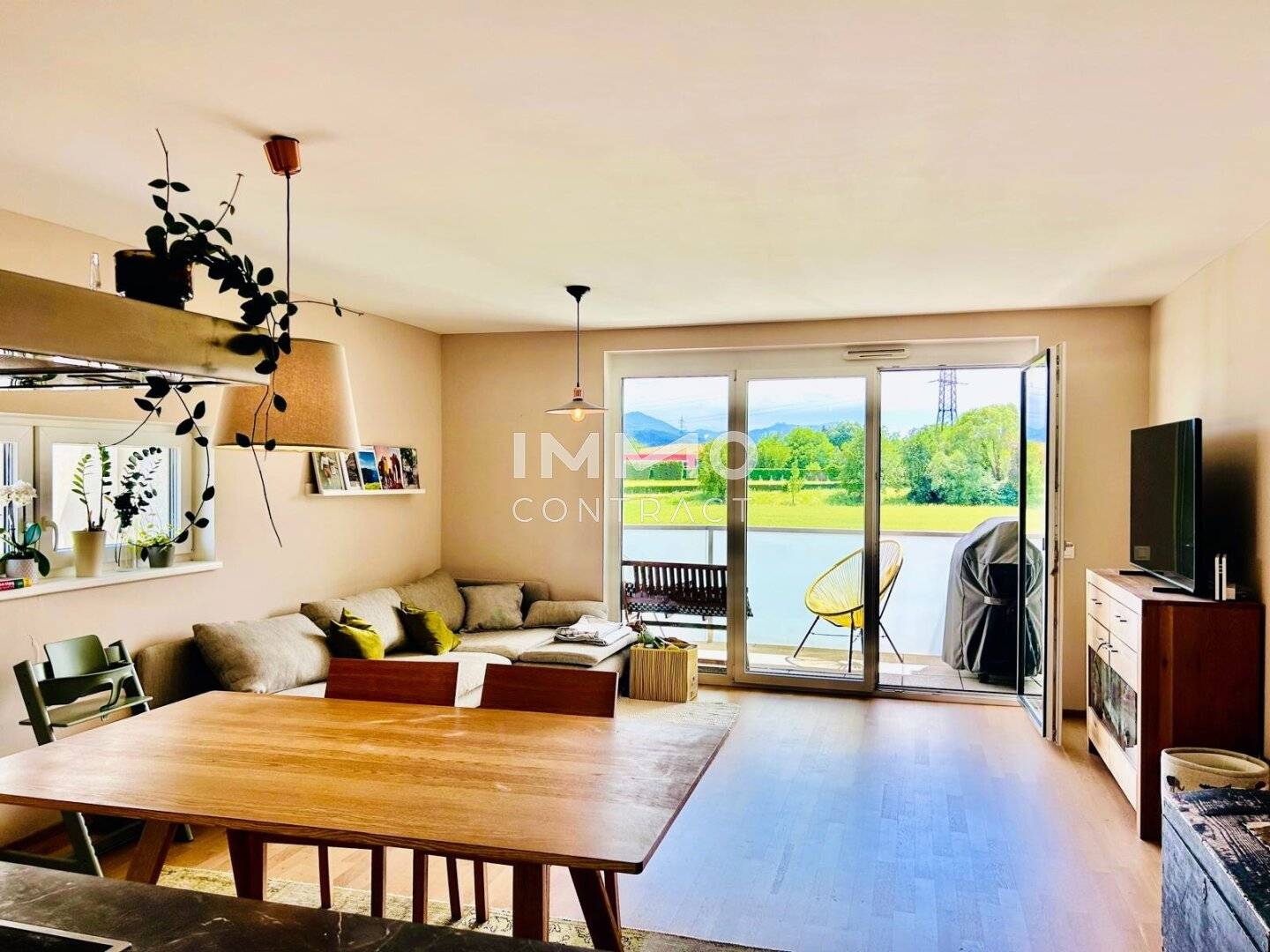 Quiet terrace apartment near the Saalach with balcony