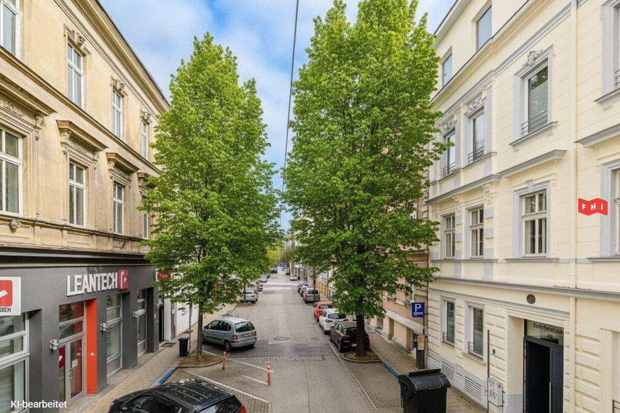 Altbau Apartment with Open Kitchen near Südbahnhofmarkt