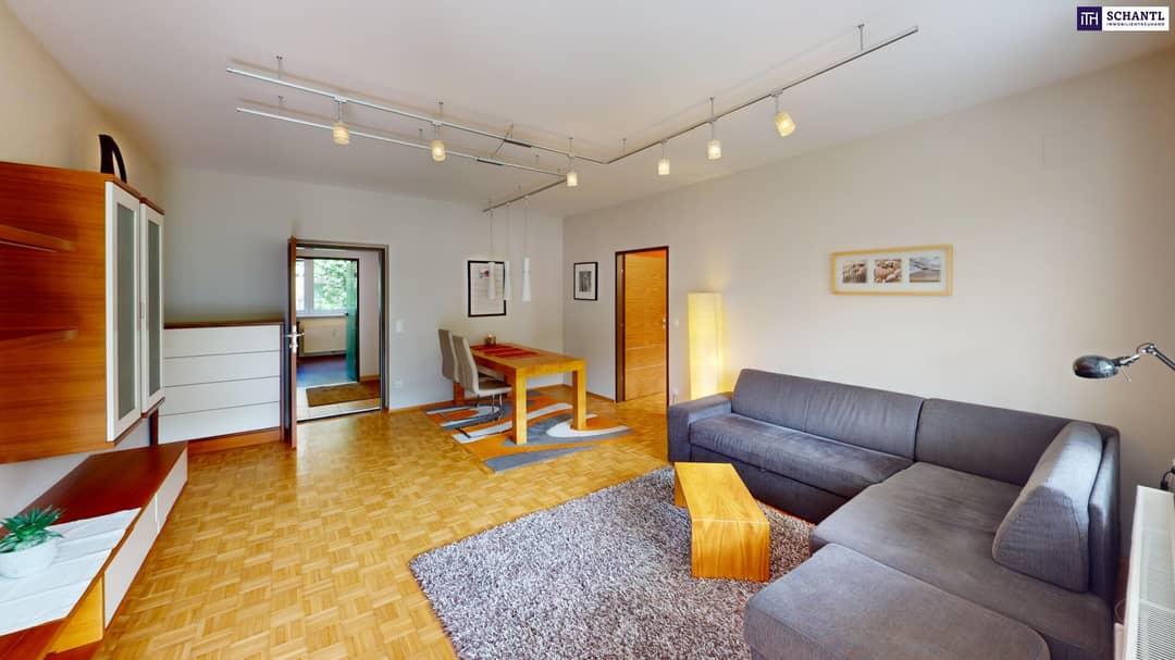 Wohnung mit Balkon und Grünblick in St. Leonhard