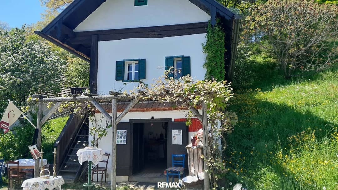 Heritage-protected 1894 cellar house with sunny terrace