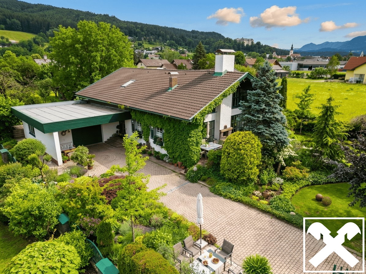Elegantes Haus mit Pool und Garten in Bleiburg