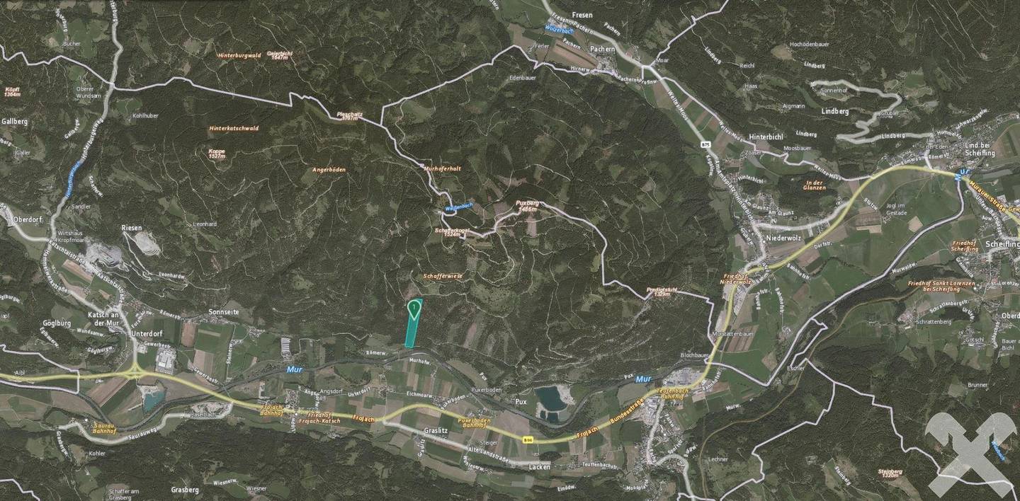 GIS-Luftbild Makrolage