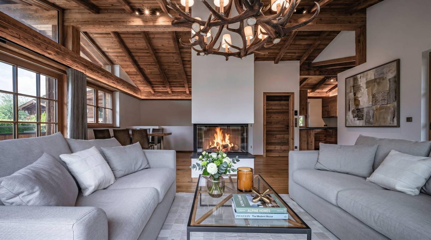 Stilvolles Neubauchalet mit Sauna und Carport am Schwarzsee