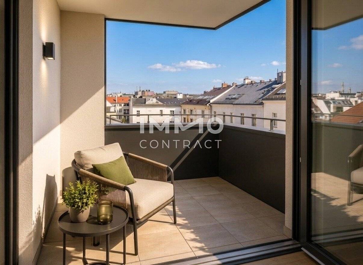 Helle Neubauwohnung mit Balkon und Loggia nahe Schönbrunn