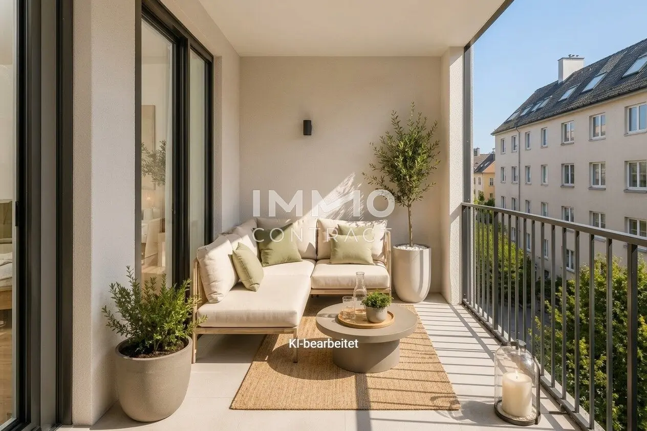 New build apartment with balcony near Schönbrunn
