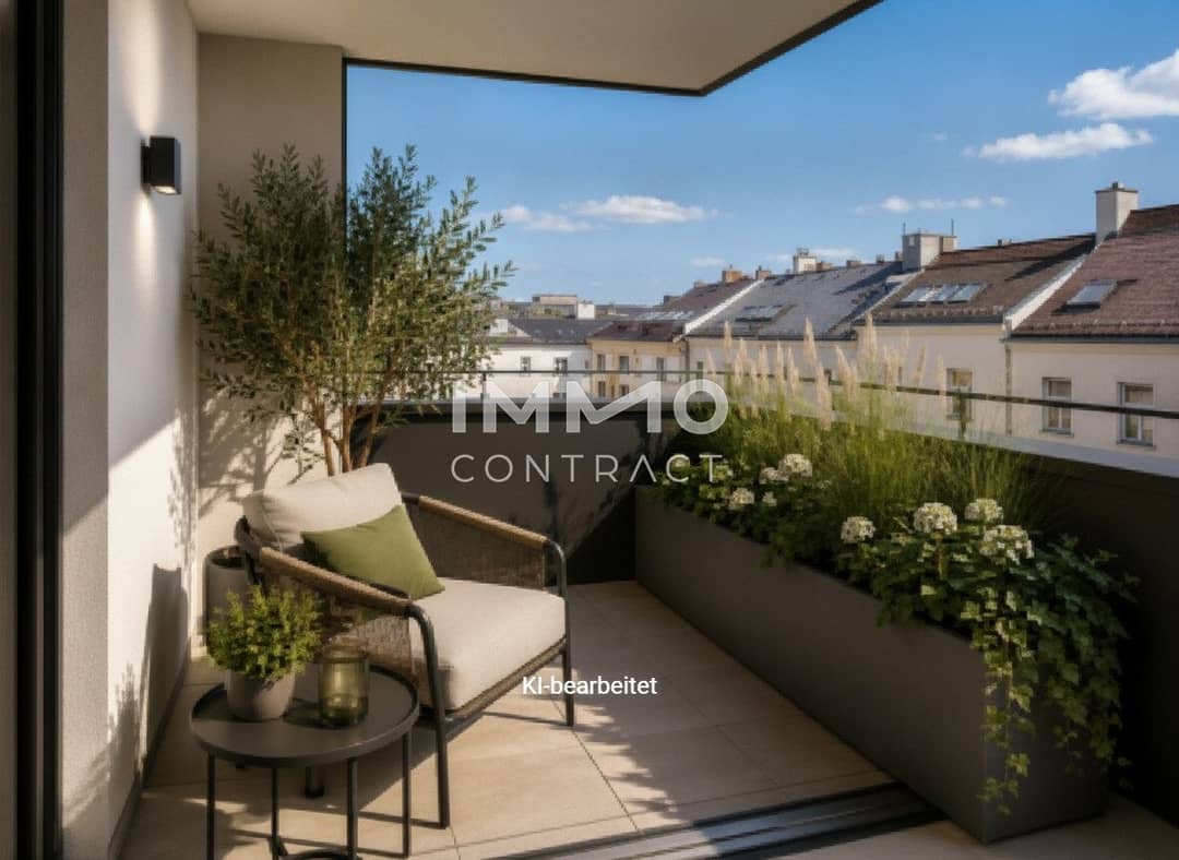 Neubauwohnung mit Loggia nahe Schönbrunn