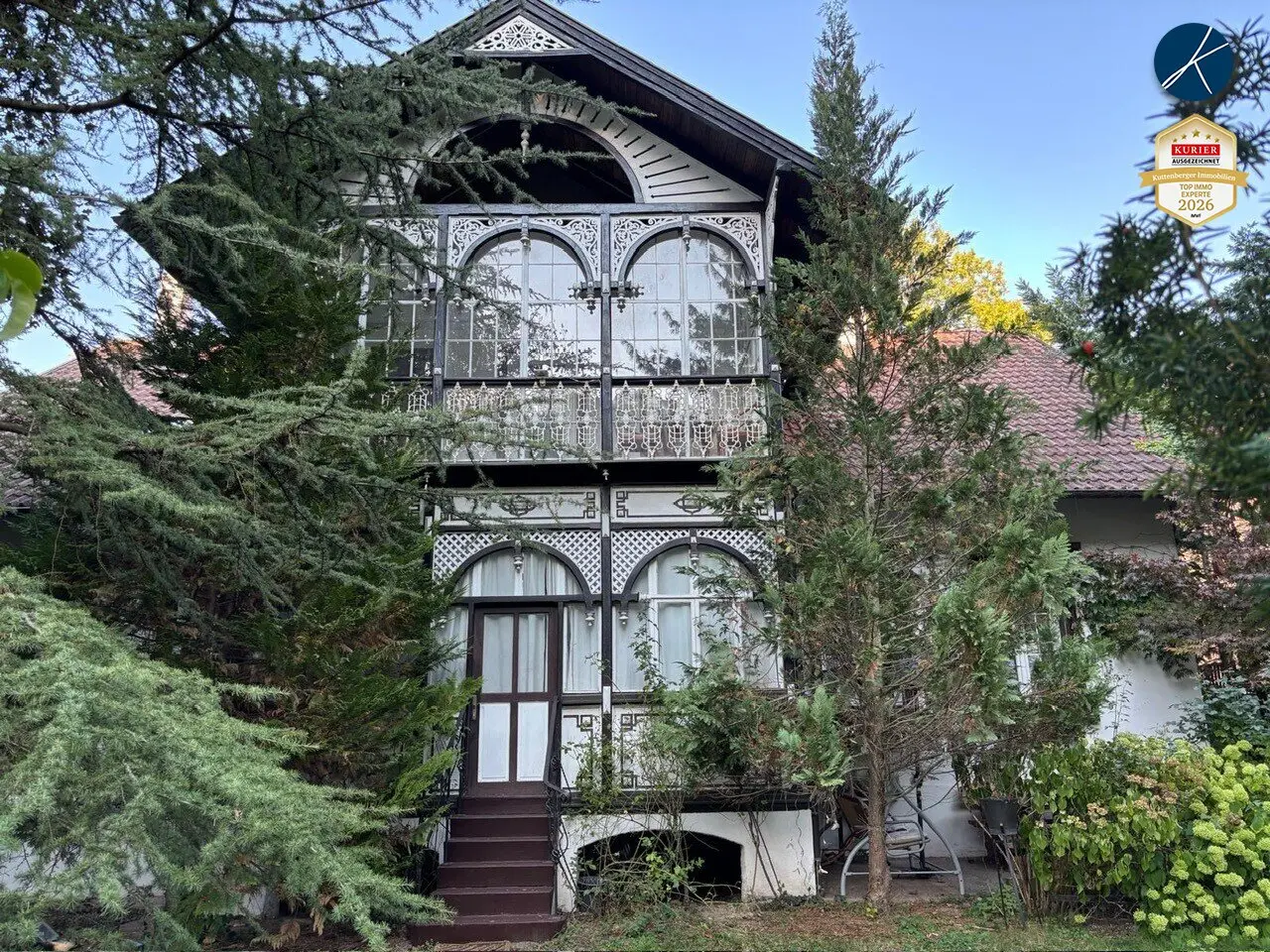Charmantes Jugendstilhaus mit Garten und Sonnenterrasse