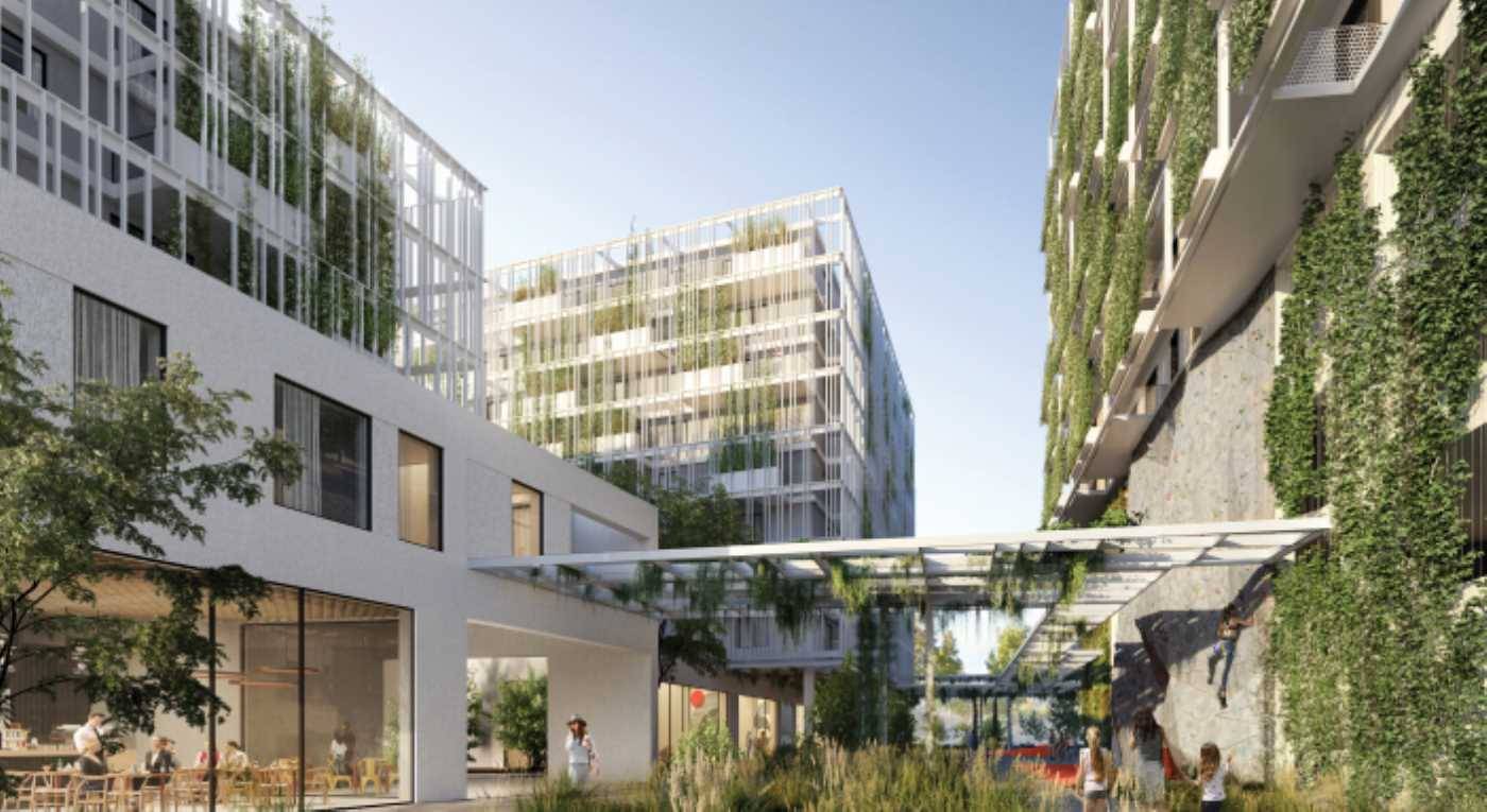 Commercial Space with Outdoor Area in New Development An der Schanze