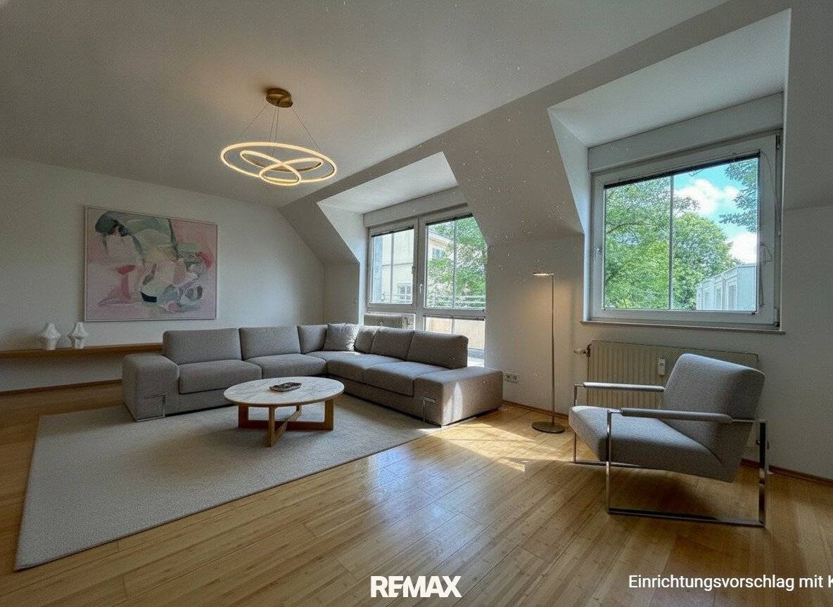 Bright 2-Room Apartment with Balcony and Terrace near Wilhelminenberg