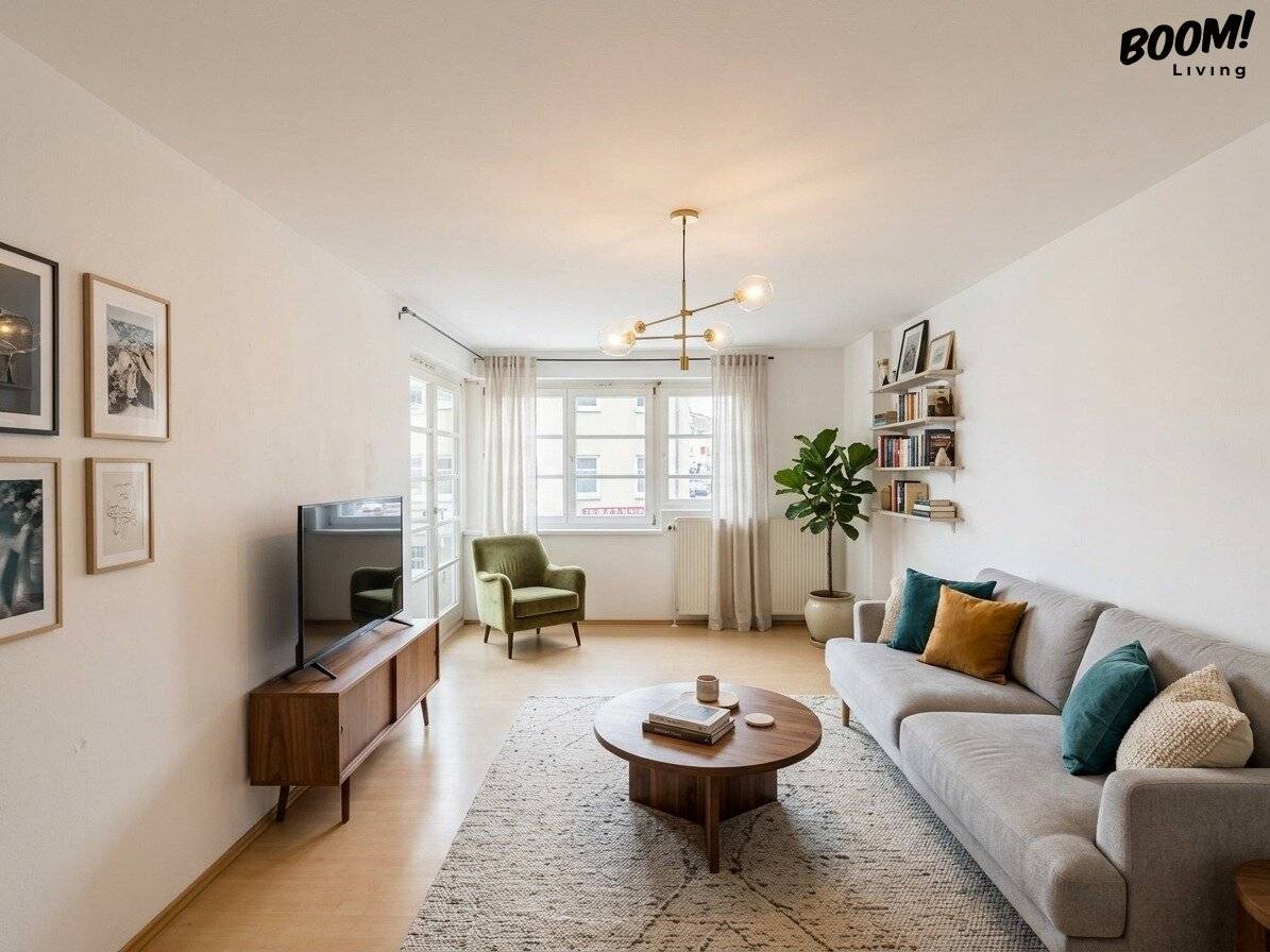 Wohnung mit Loggia in begehrter Hofruhelage