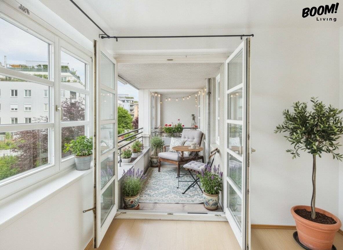 Wohnung mit Loggia in begehrter Hofruhelage
