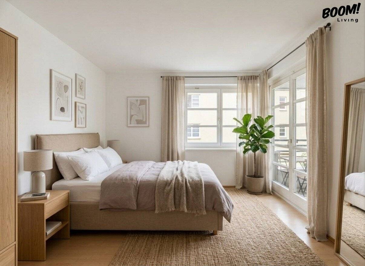 Wohnung mit Loggia in begehrter Hofruhelage