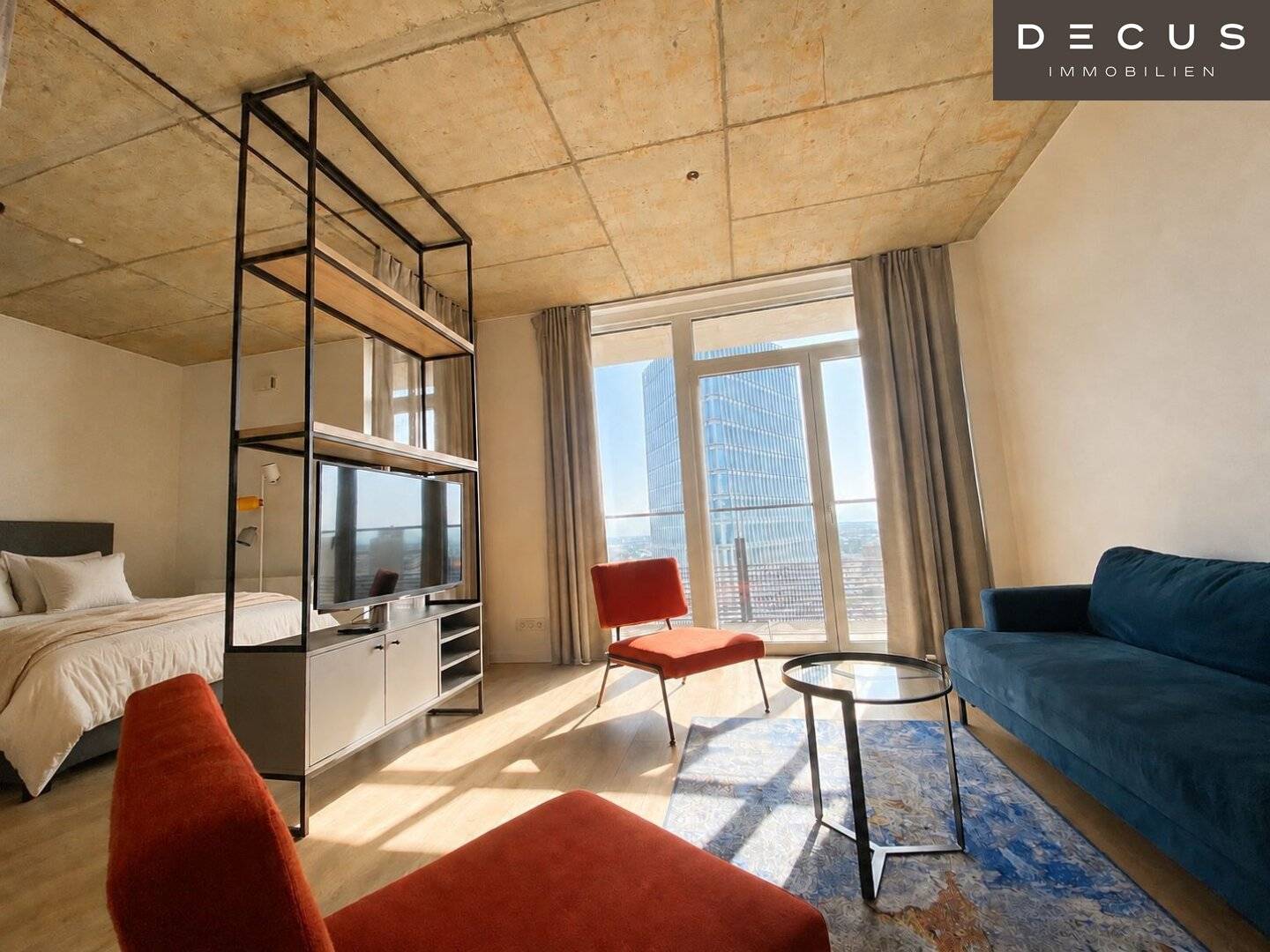 Apartment with balcony and views over Vienna