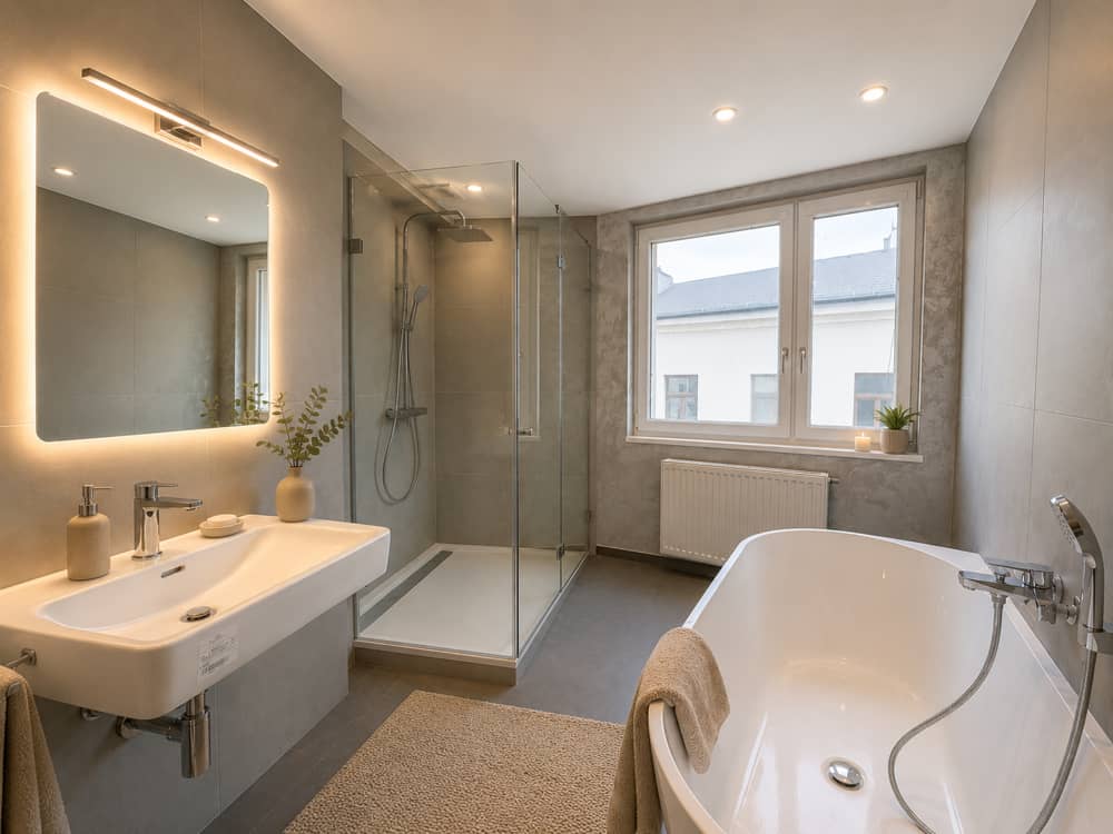 Helle Wohnung mit Einbauküche und Gäste-WC