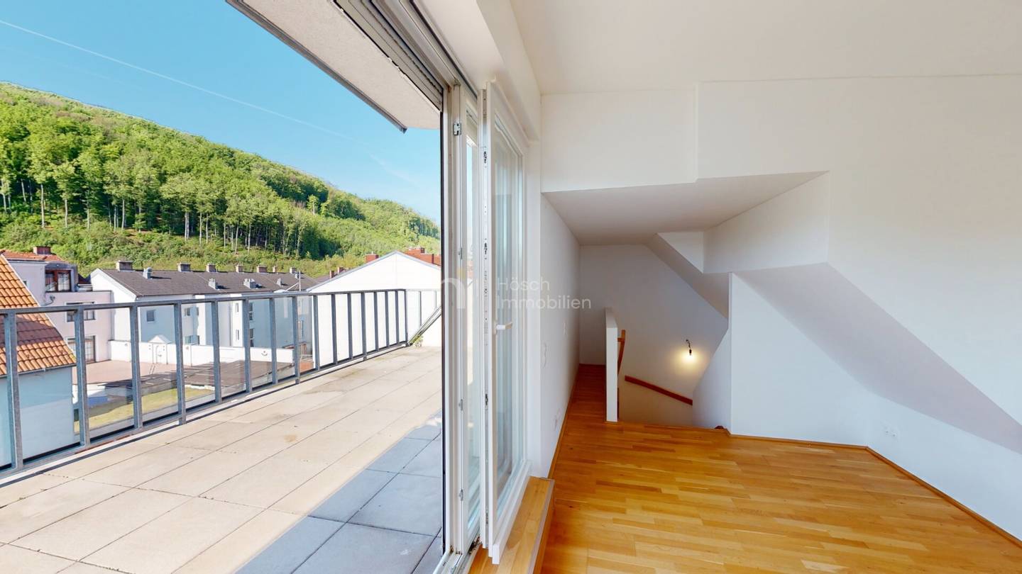 Maisonettewohnung mit Dachterrasse in ruhiger Lage