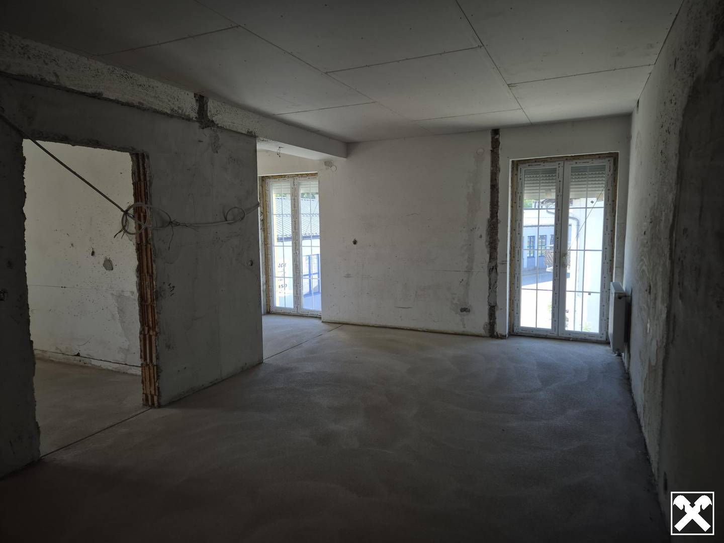 Historische Wohnung mit Balkon und Parkplatz