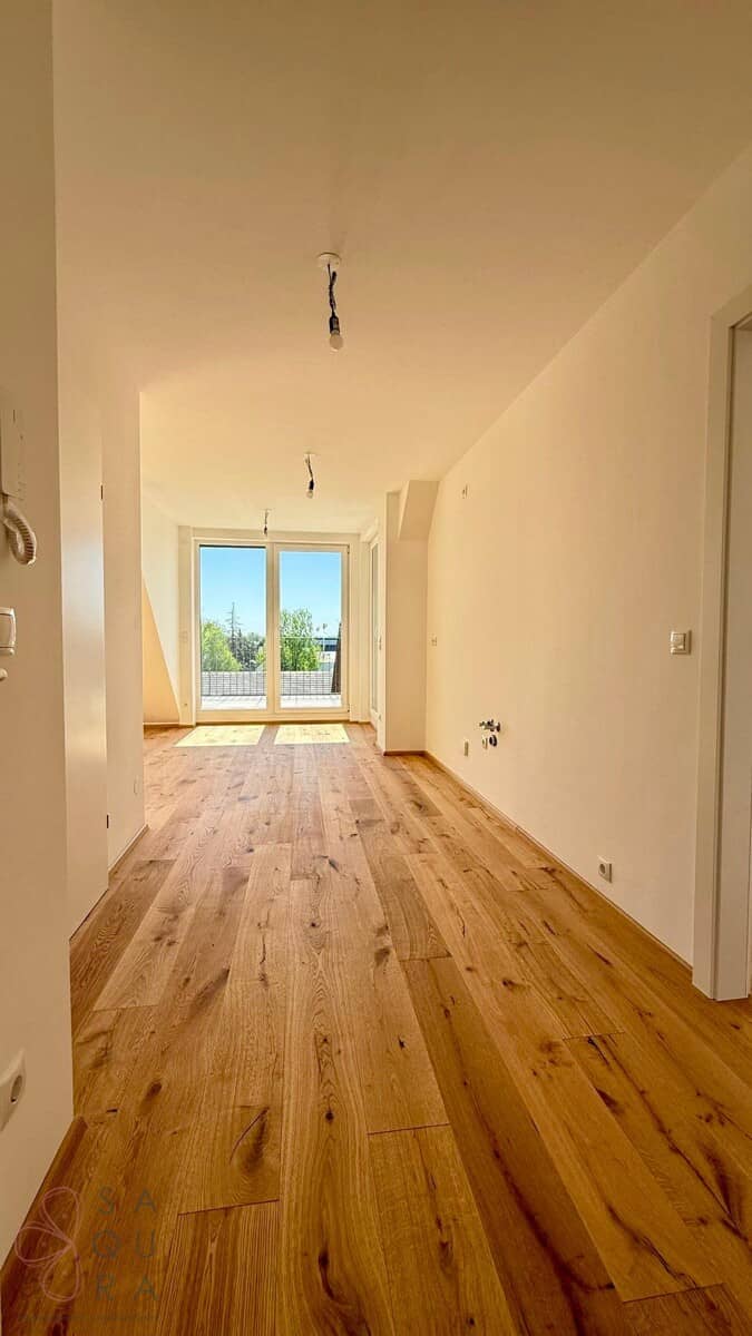 New build apartment with balcony and terrace in Vienna Donaustadt