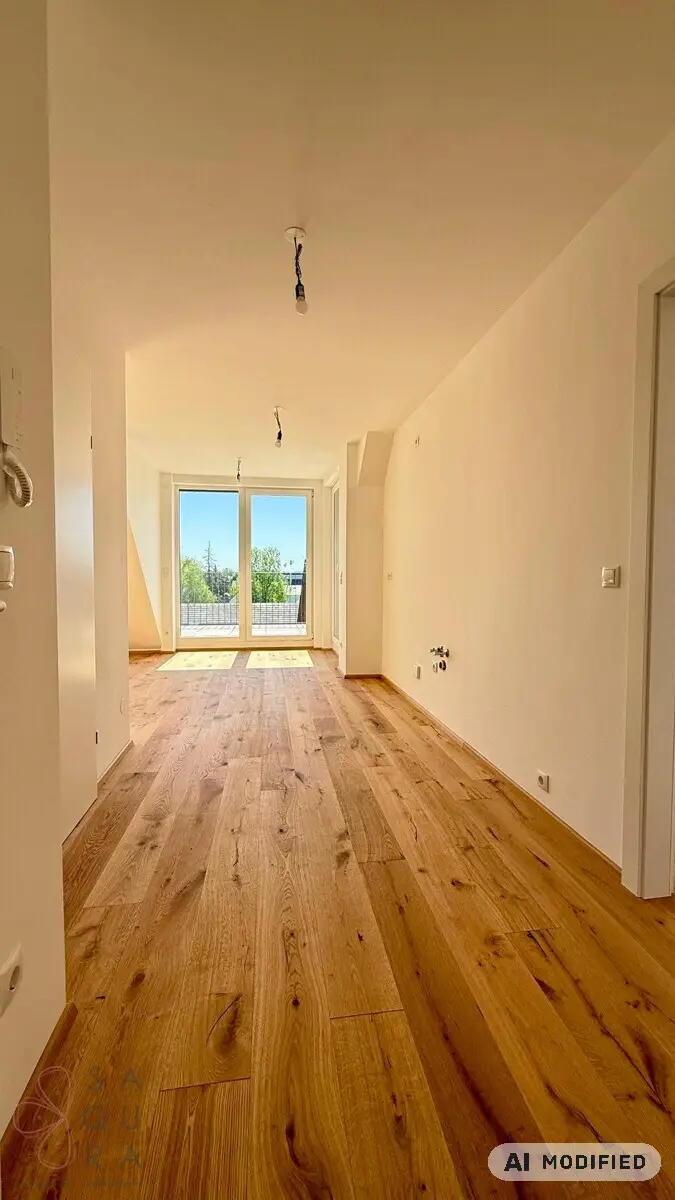 Neubauwohnung mit Balkon und Terrasse in Wien Donaustadt