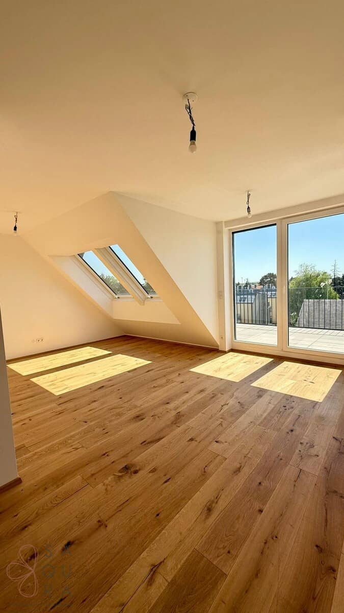 New build apartment with balcony and terrace in Vienna Donaustadt