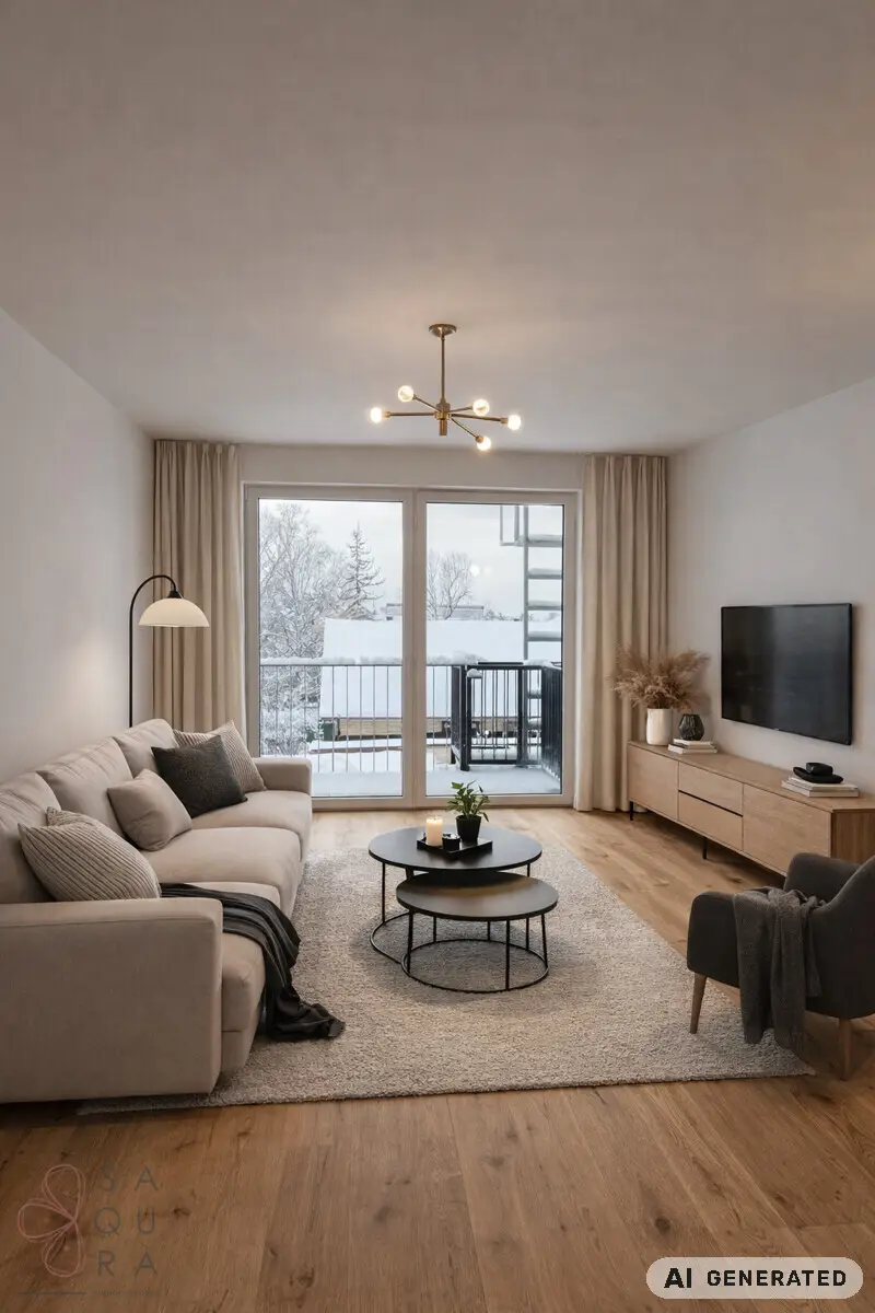 Bright New Build Apartment with Balcony in Prime Location