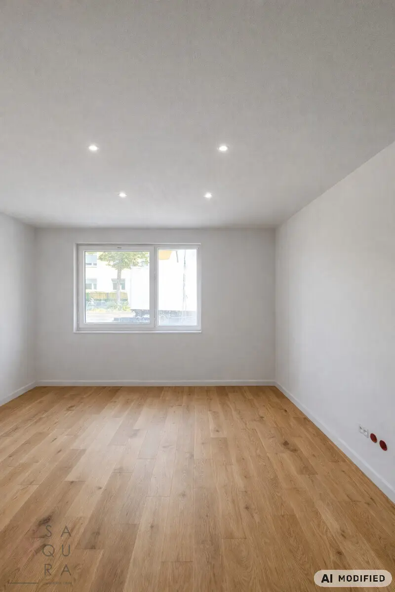 New build apartment with garden in Essling