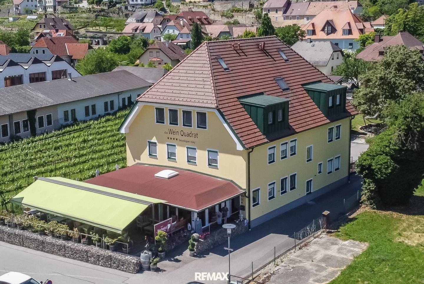 Boutiquehotel mit Panoramaterrasse und privater Wohneinheit in der Wachau