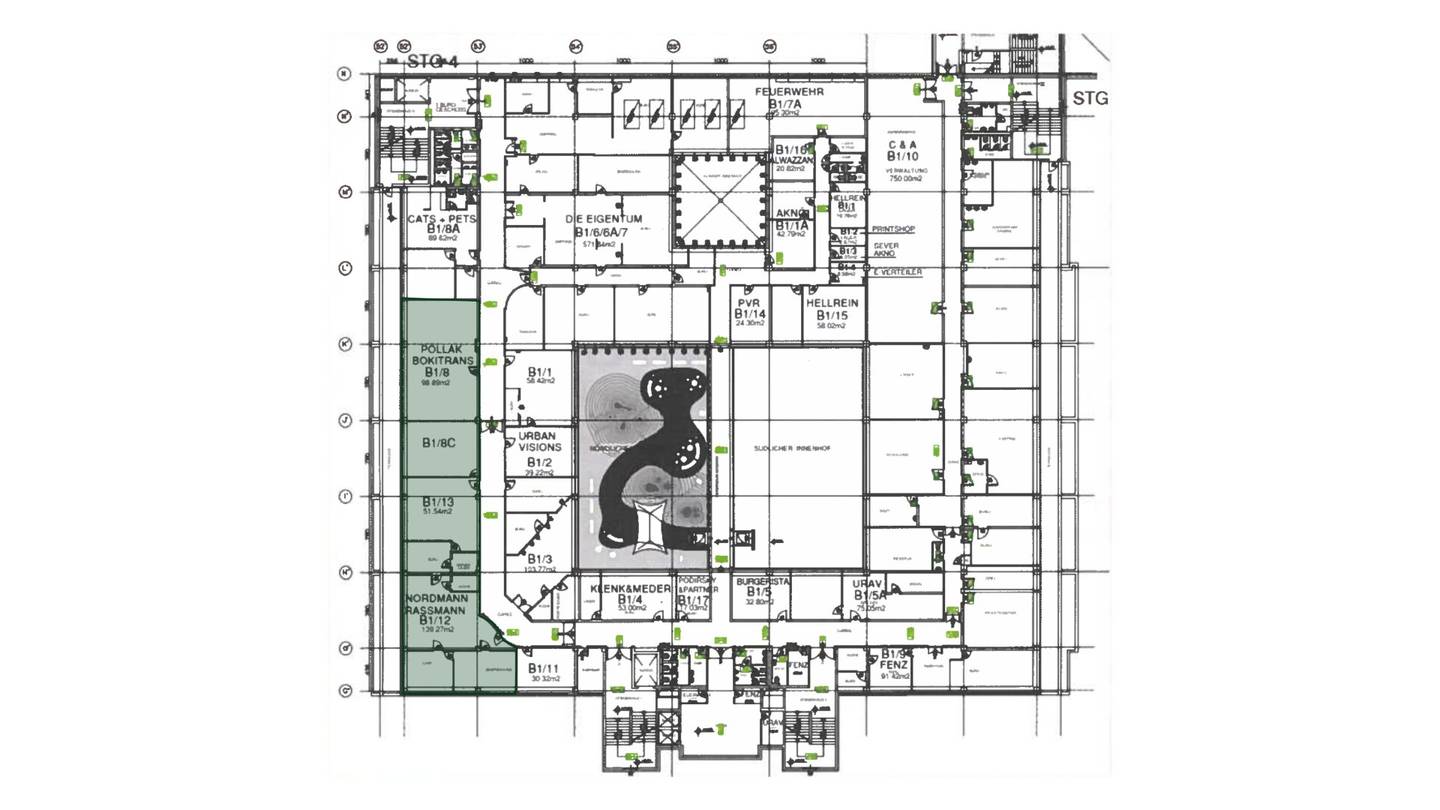 Office space near SCS with terrace