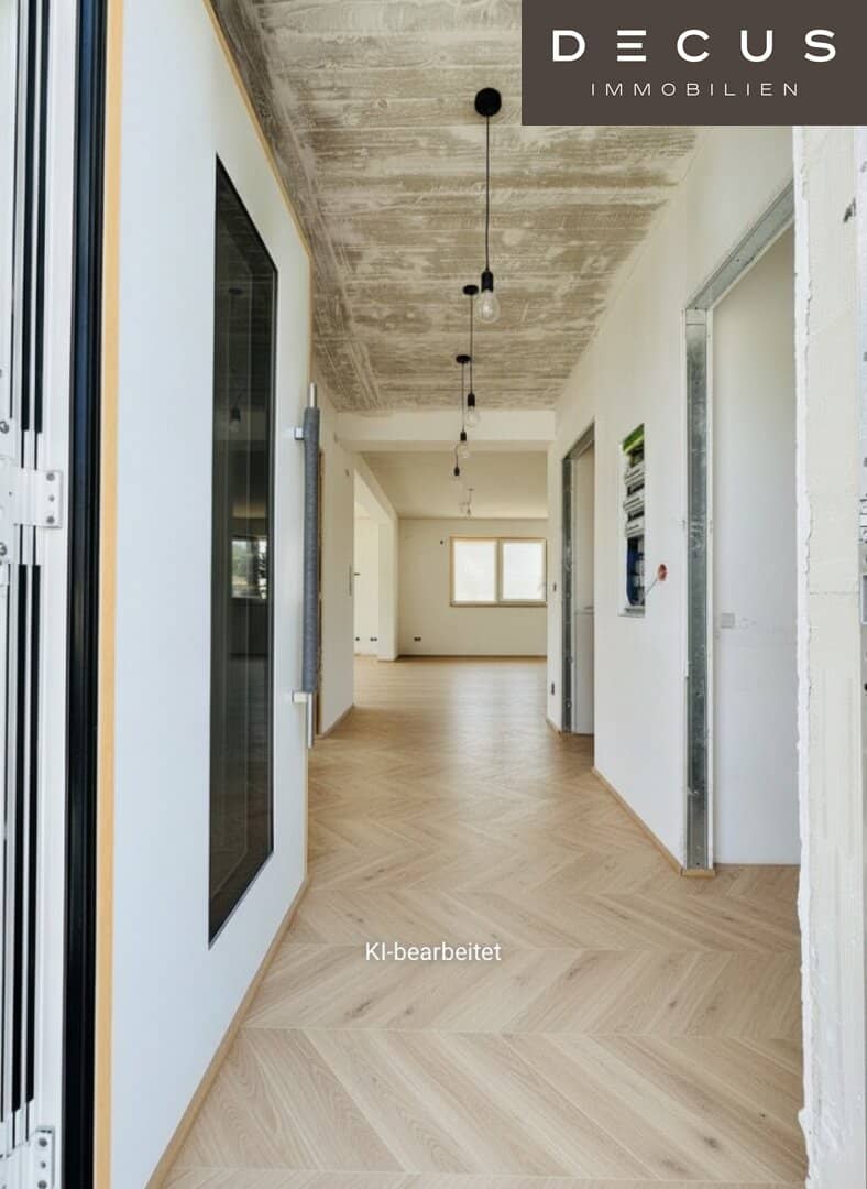 Luxurious 5 room Maisonette with Garden, Fireplace and Balcony in 1210 Vienna First Occupancy