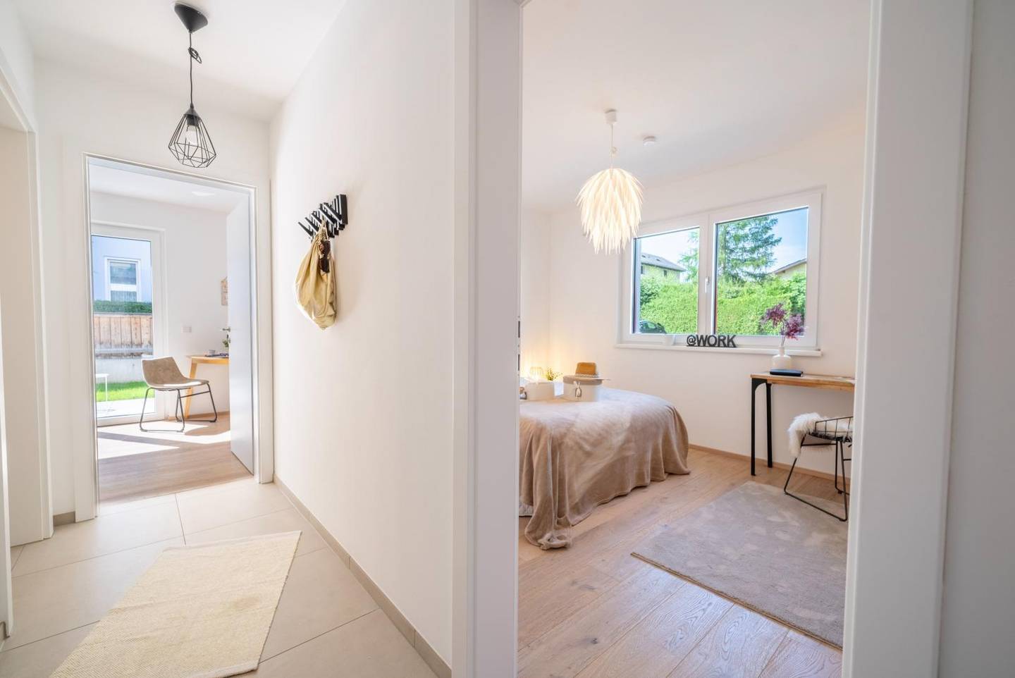 Ready-to-move-in new-build apartment with terrace and garden share