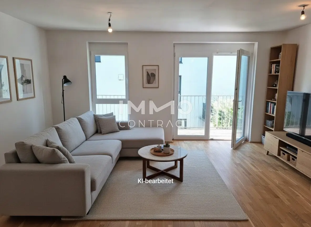 Apartment with Balcony and Parking Space in Linz