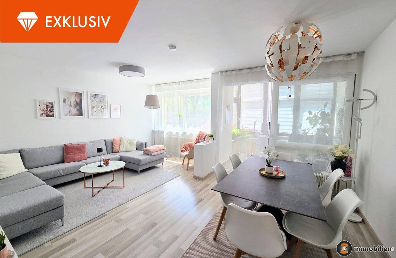 Gepflegte Wohnung mit sonniger Loggia und Garagenplatz