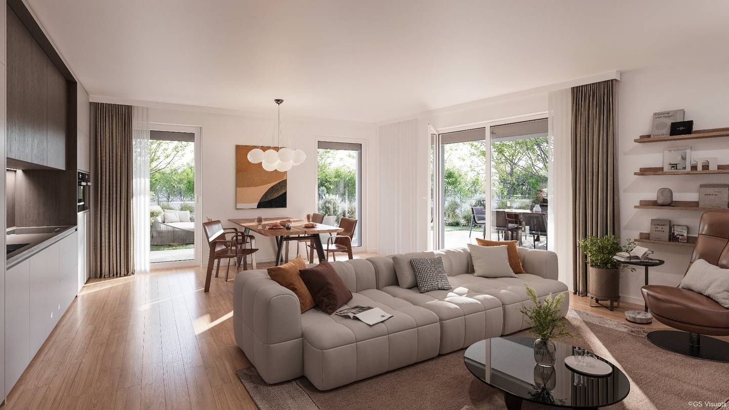 Erdgeschosswohnung mit Garten und Terrasse in Neubau Erstbezug