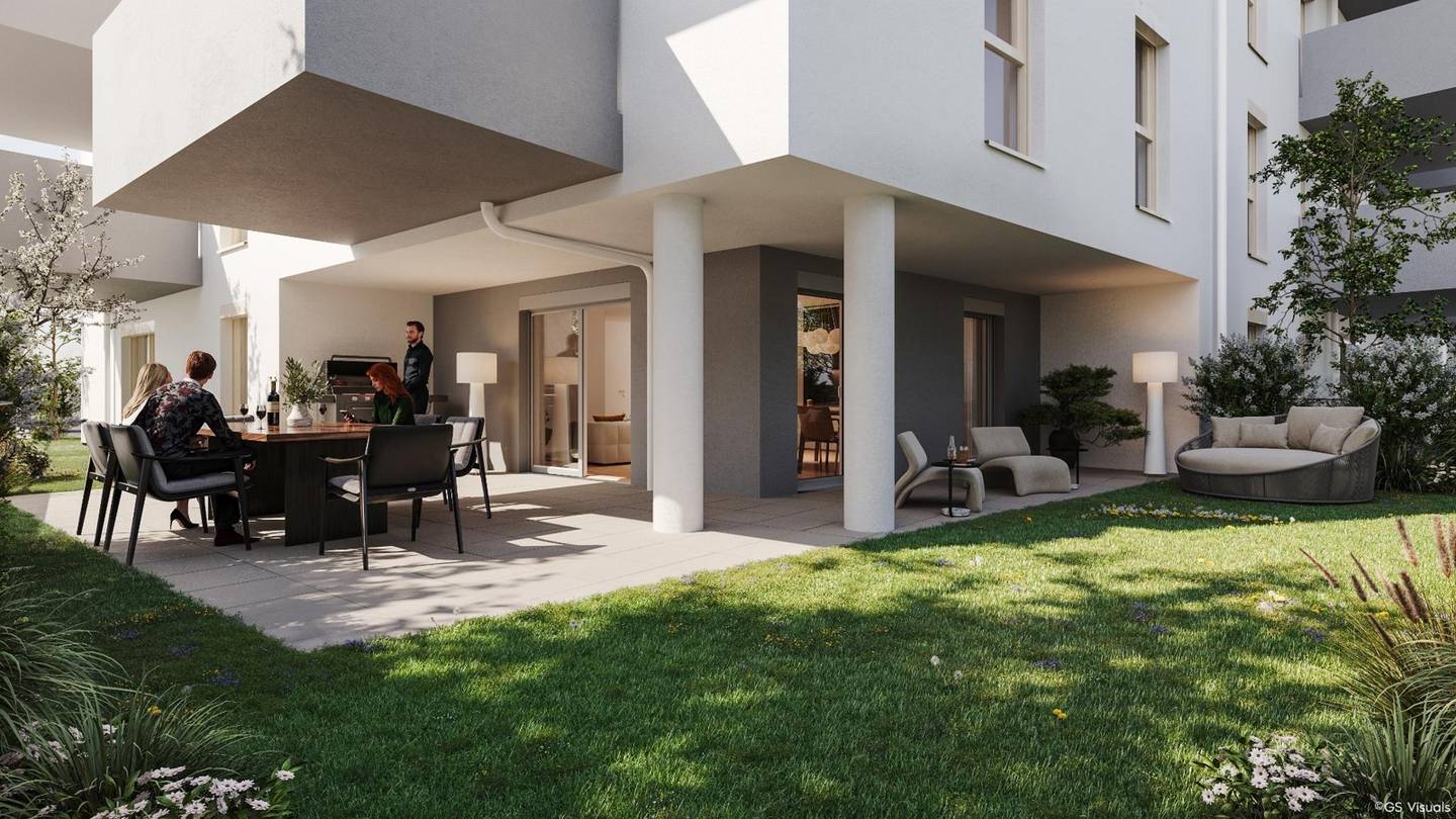 Erdgeschosswohnung mit Garten und Terrasse in Neubau Erstbezug