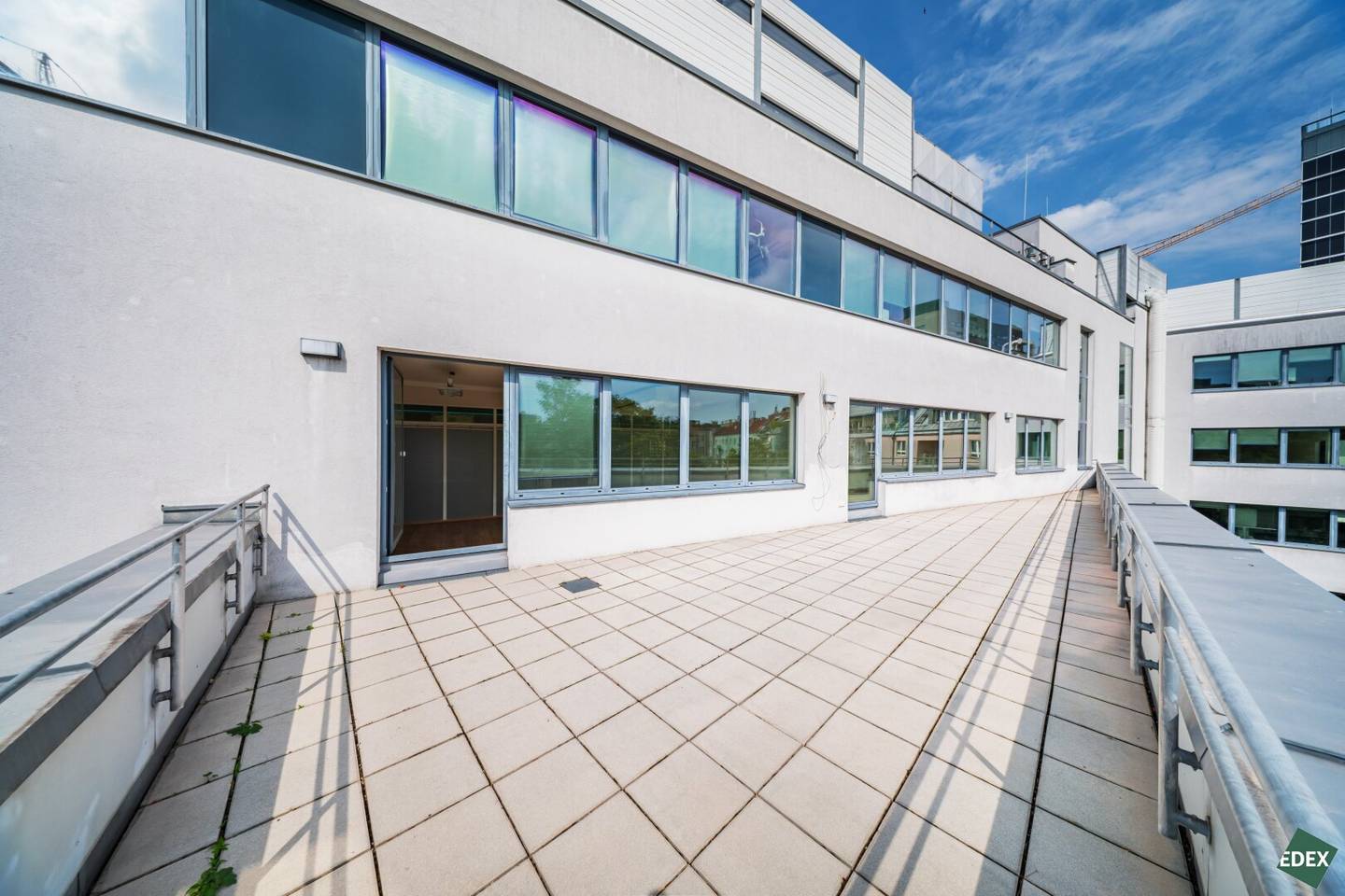 Vienna Competence Center - modern offices with outdoor areas