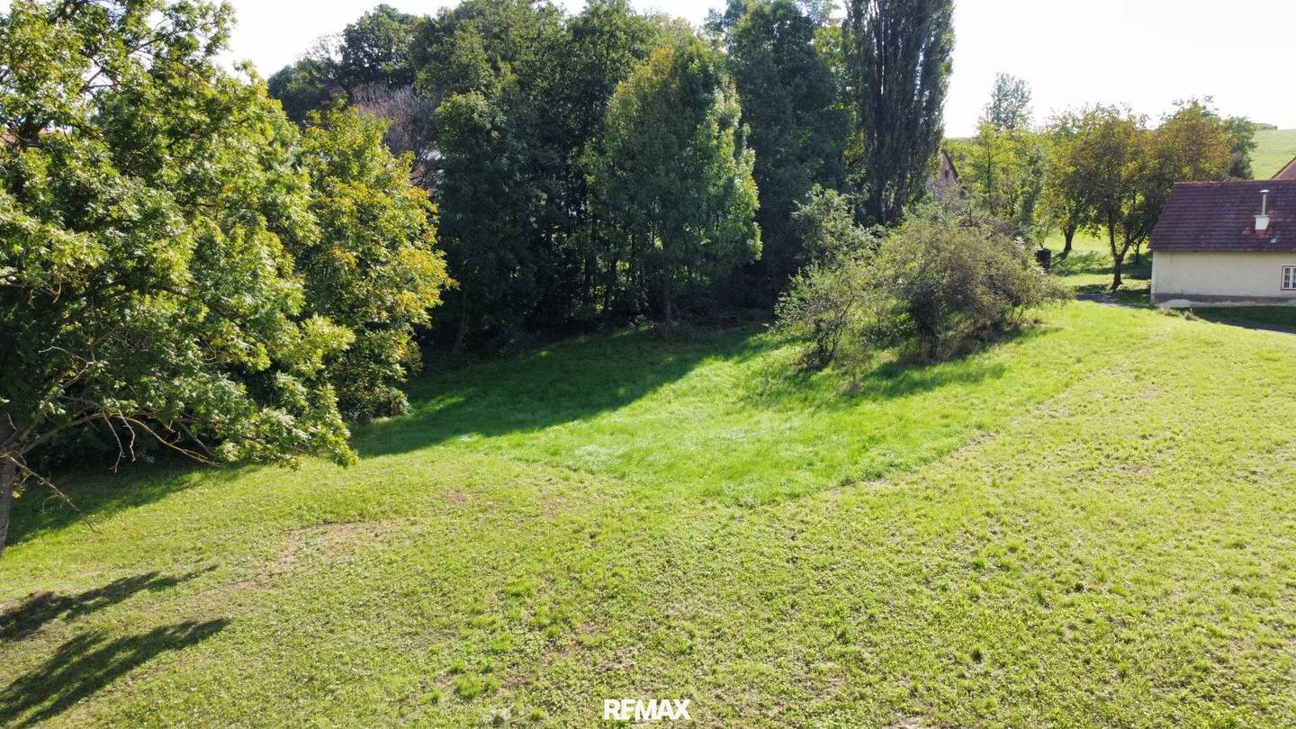 Baugrundstück in Weinbauregion mit Teilungsmöglichkeit