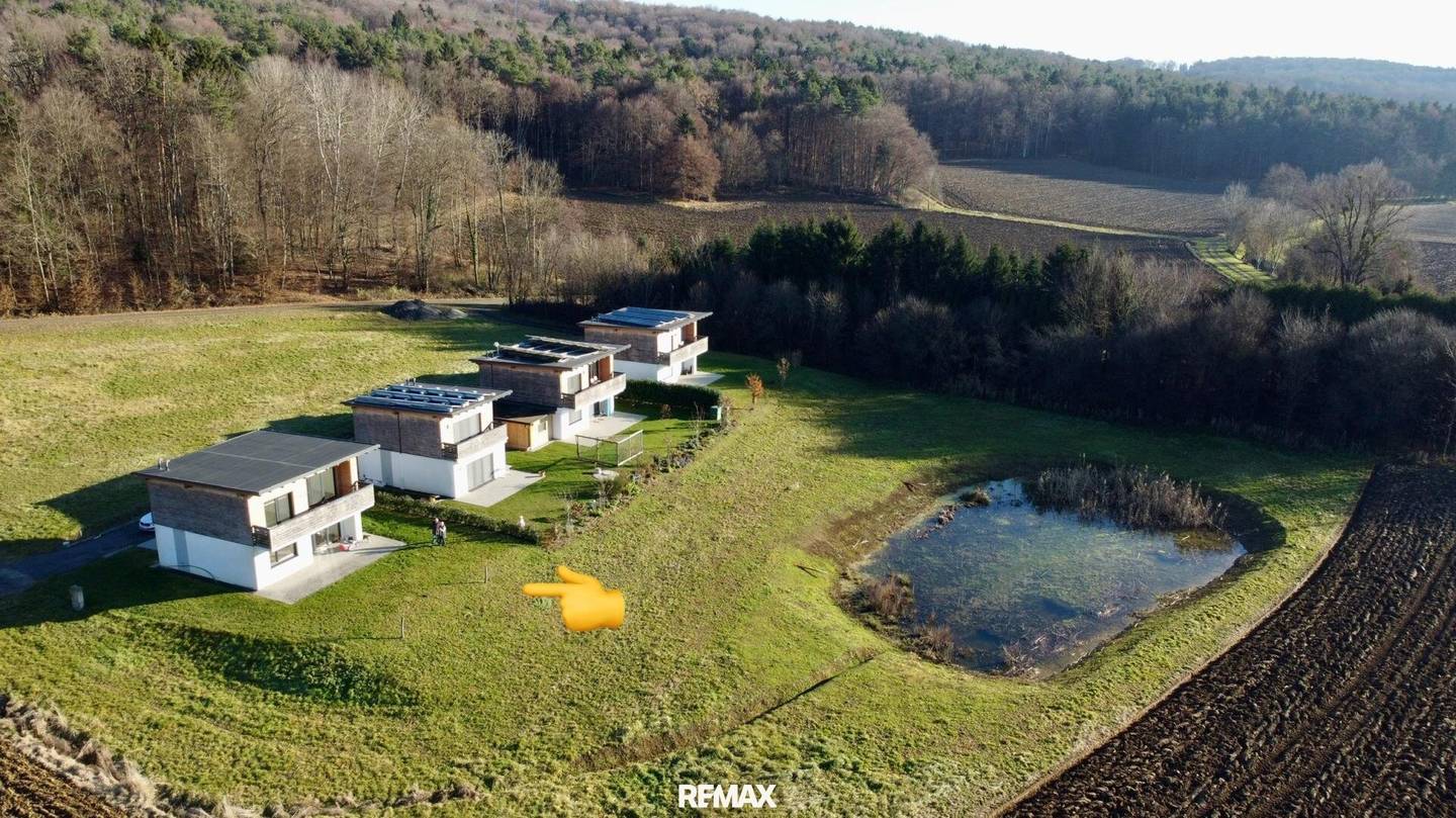 Einfamilienhaus mit Terrasse und Balkon in ruhiger Naturlage