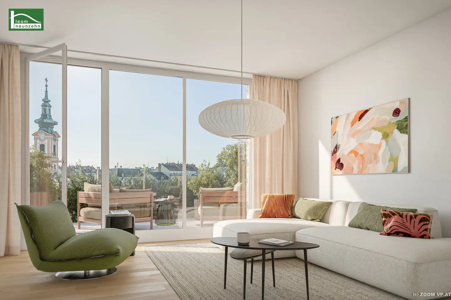Investment package of ten new build apartments with loggia at Hauptplatz