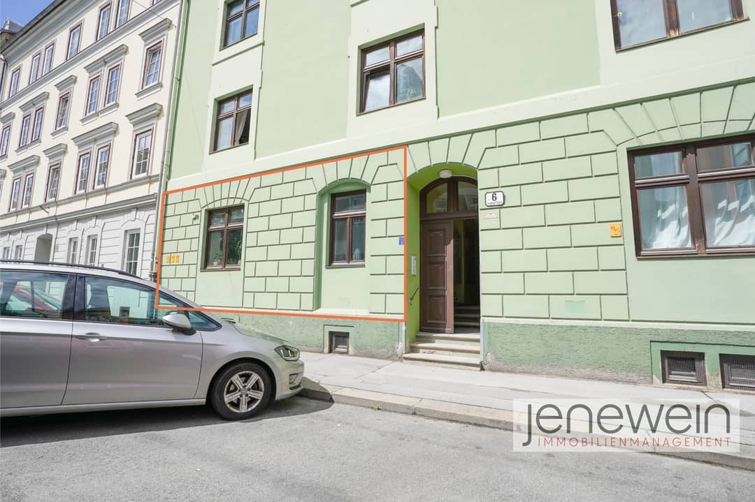 Erdgeschosswohnung mit Gemeinschaftsgarten und Aufzug