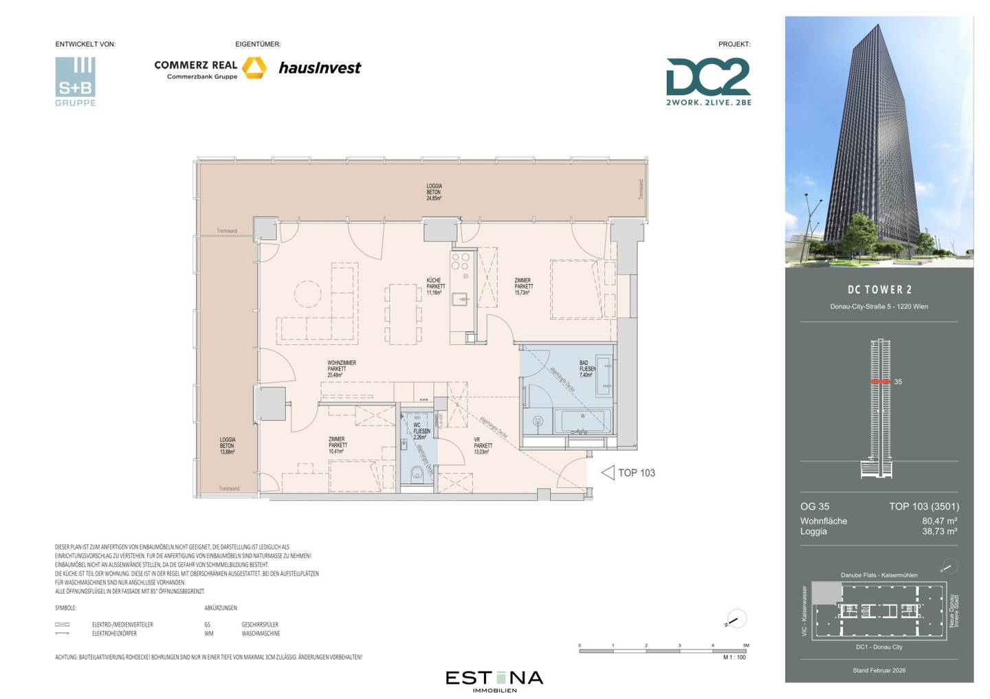 Ein architektonisches Statement: Umlaufende Loggia und ein Panorama von einzigartiger Strahlkraft