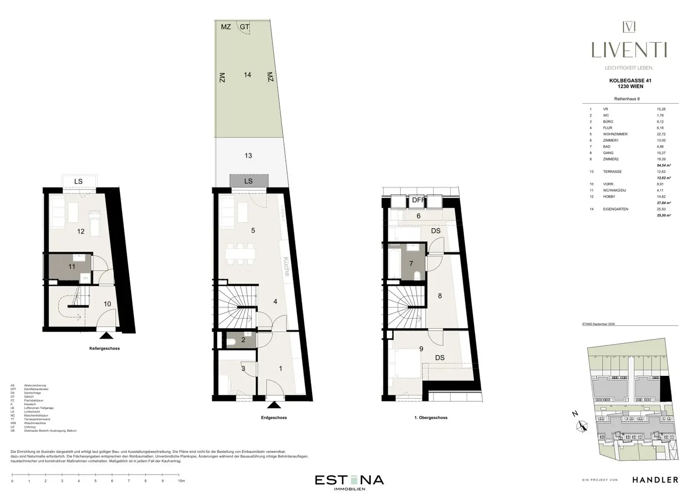 EARLY BIRD PROMOTION – modern houses in quiet city location - LIVENTI