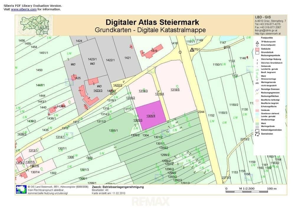 Paved Storage Yard with Utilities in Tillmitsch