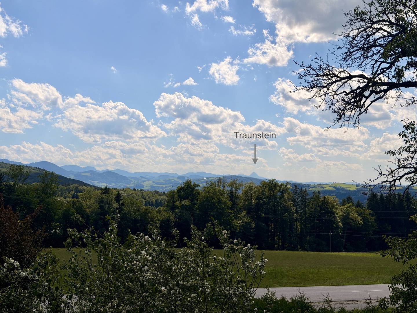 Einfamilienhaus mit Fernblick und großem Grundstück