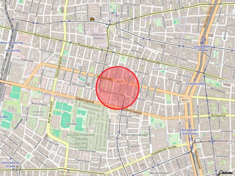 Stapelparker in Tiefgarage Neubau Ottakring